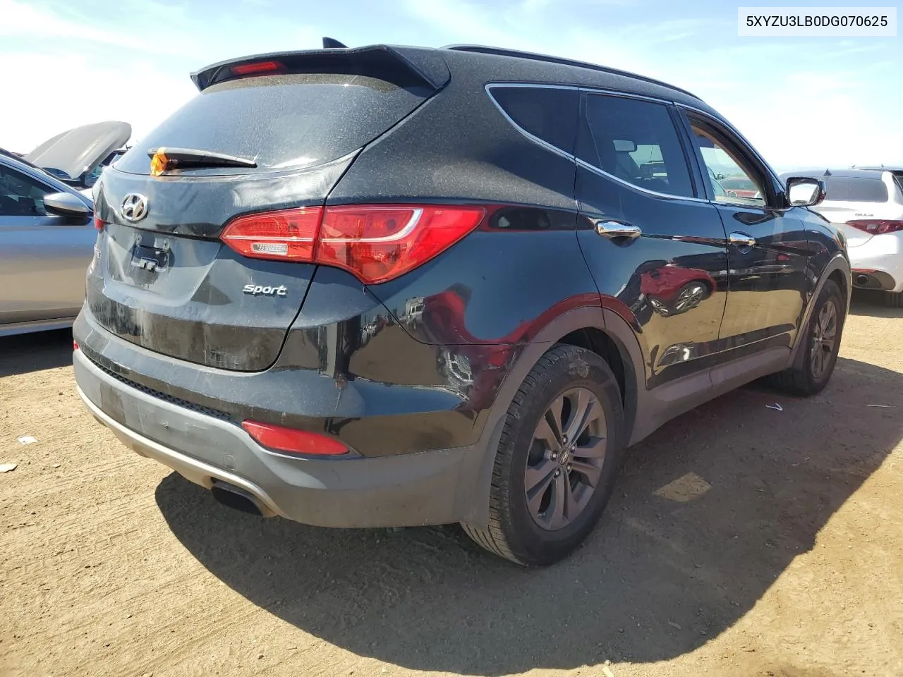 2013 Hyundai Santa Fe Sport VIN: 5XYZU3LB0DG070625 Lot: 69414634