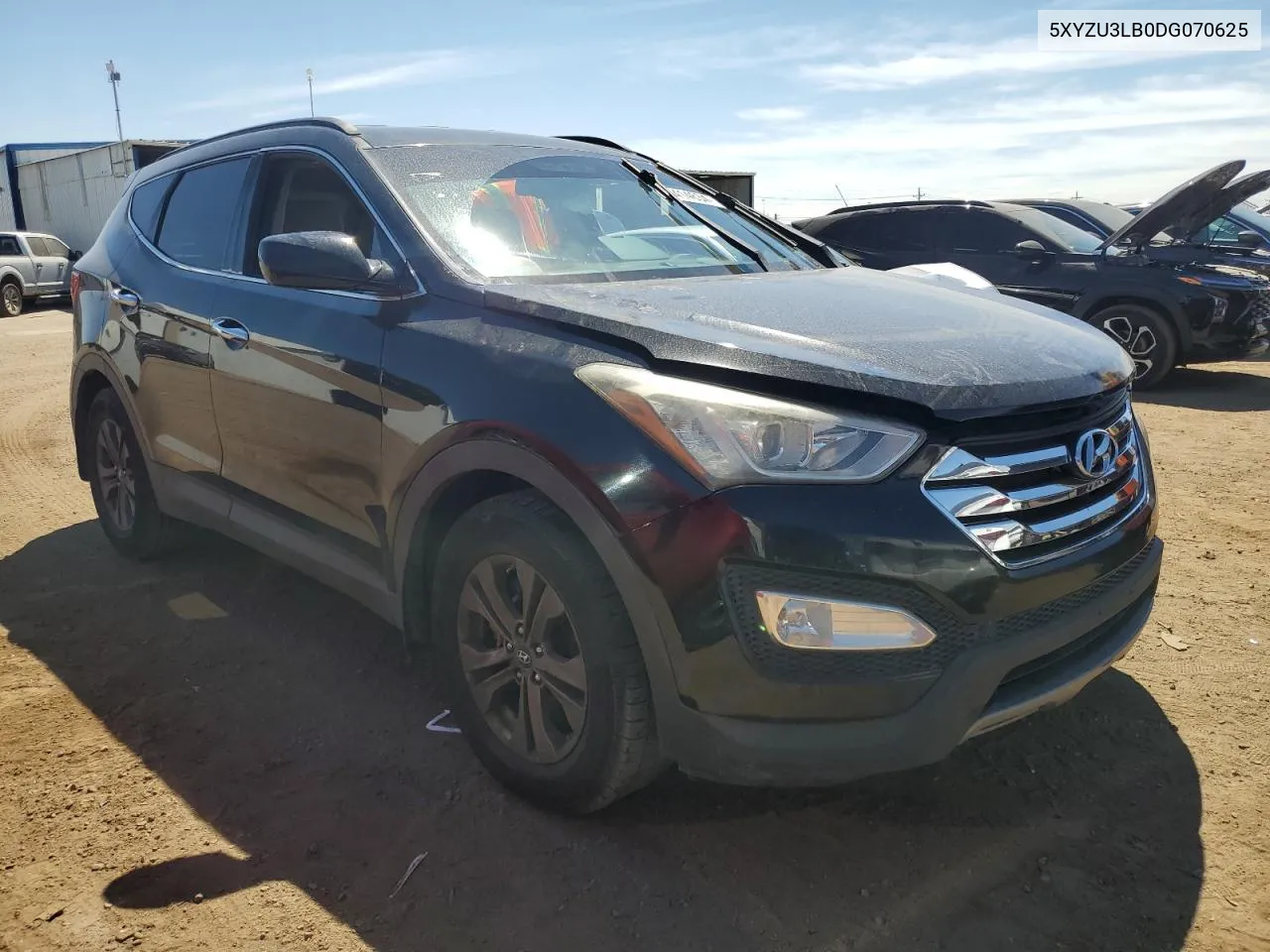 2013 Hyundai Santa Fe Sport VIN: 5XYZU3LB0DG070625 Lot: 69414634