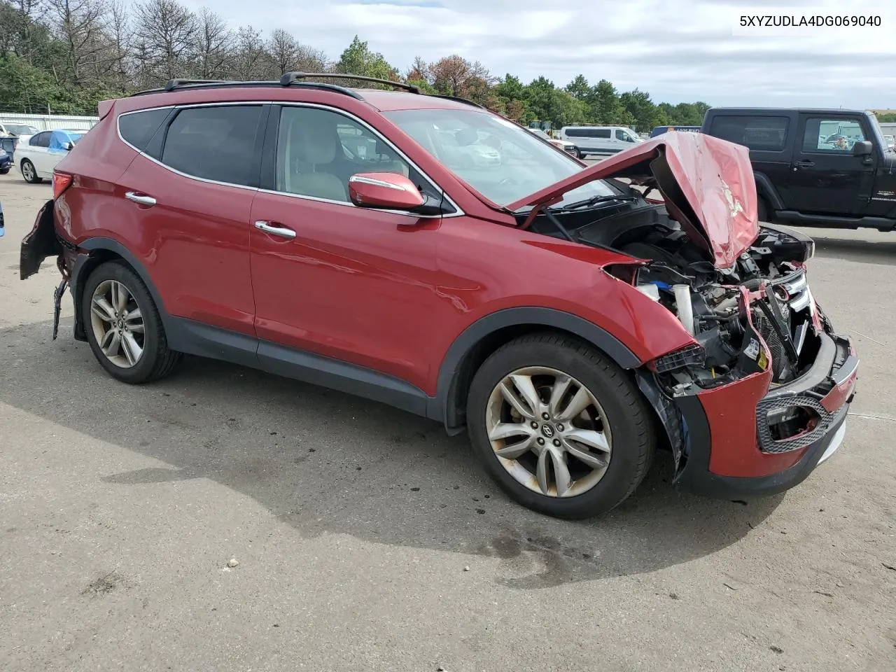 2013 Hyundai Santa Fe Sport VIN: 5XYZUDLA4DG069040 Lot: 69463974