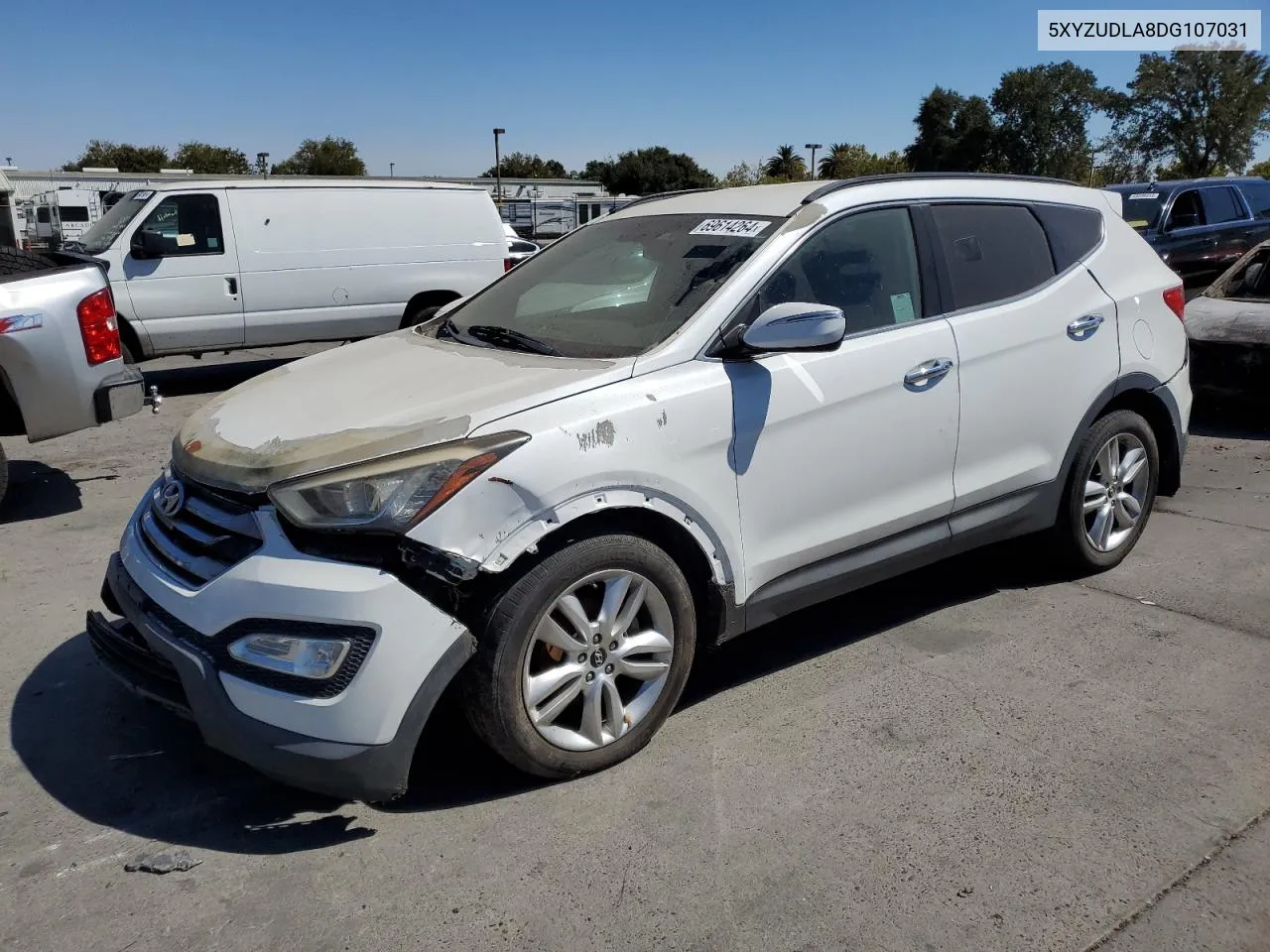 2013 Hyundai Santa Fe Sport VIN: 5XYZUDLA8DG107031 Lot: 69614264