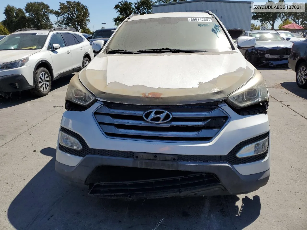 2013 Hyundai Santa Fe Sport VIN: 5XYZUDLA8DG107031 Lot: 69614264