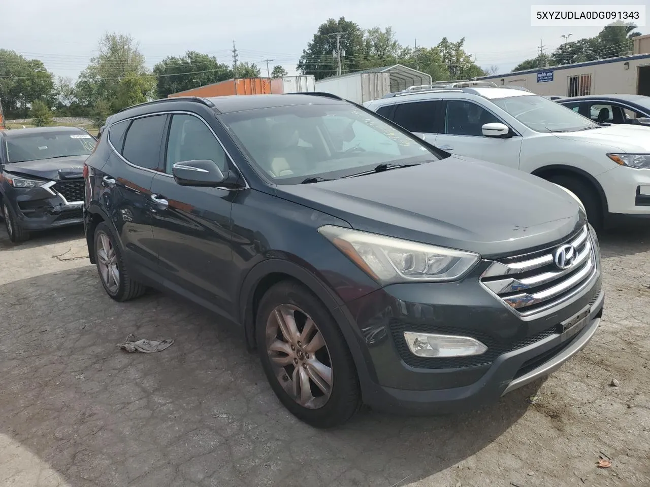 2013 Hyundai Santa Fe Sport VIN: 5XYZUDLA0DG091343 Lot: 69639174