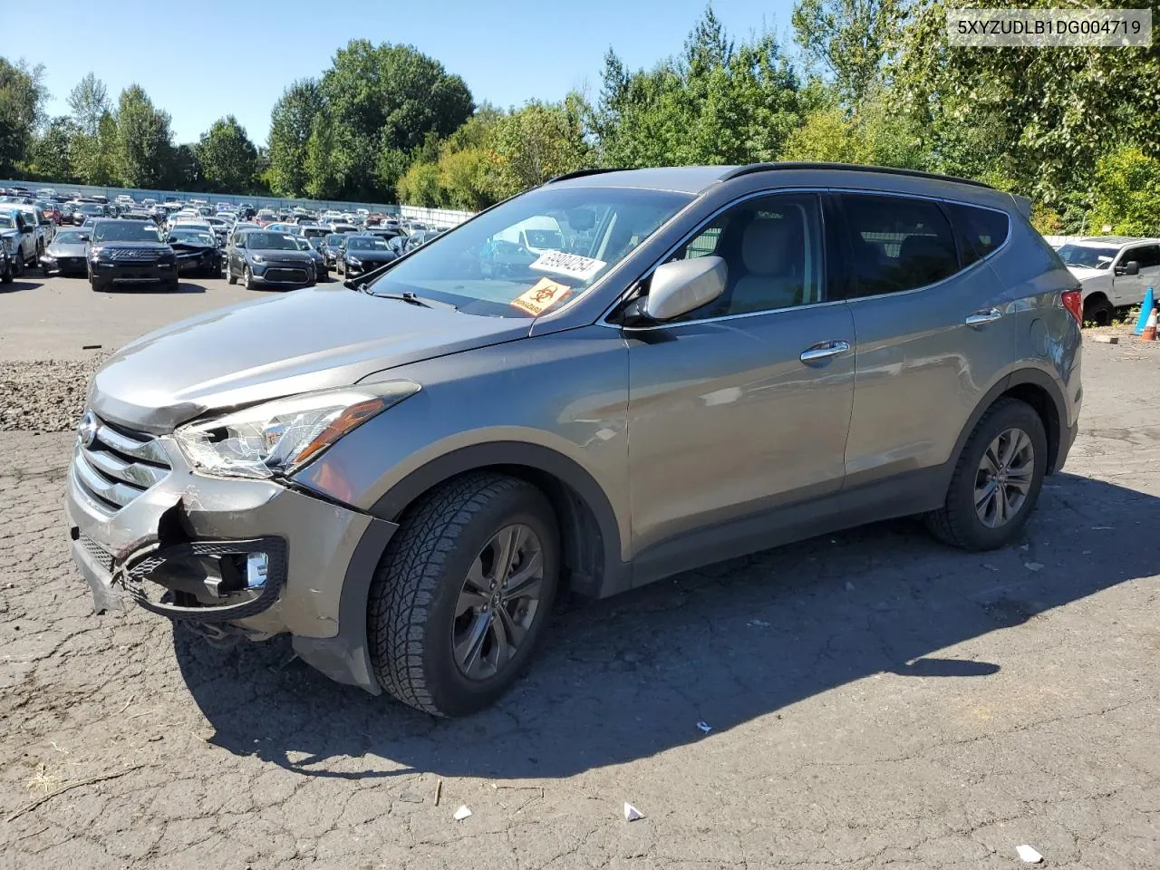 2013 Hyundai Santa Fe Sport VIN: 5XYZUDLB1DG004719 Lot: 69904254