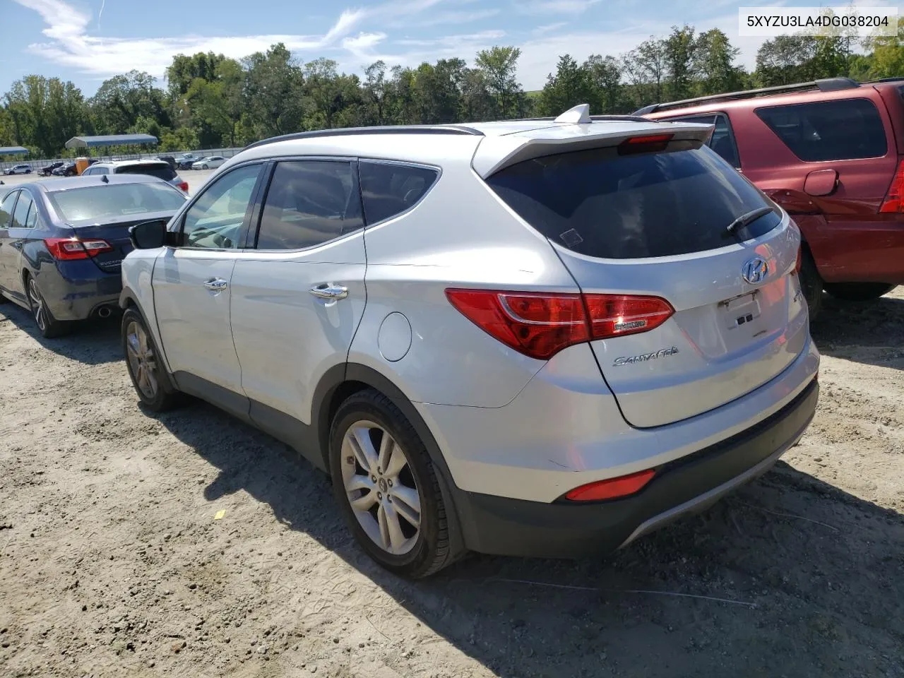 2013 Hyundai Santa Fe Sport VIN: 5XYZU3LA4DG038204 Lot: 69944854