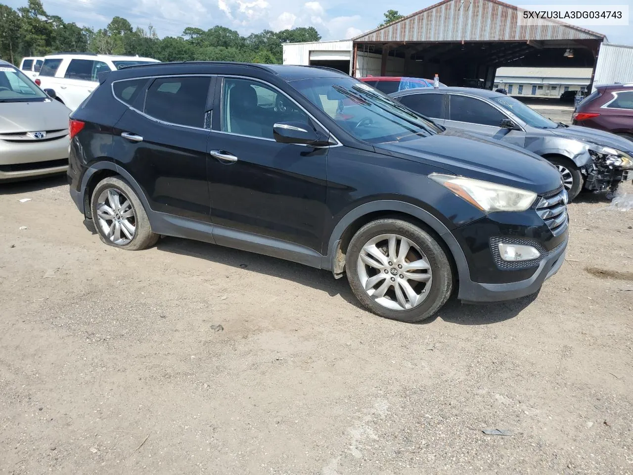 5XYZU3LA3DG034743 2013 Hyundai Santa Fe Sport