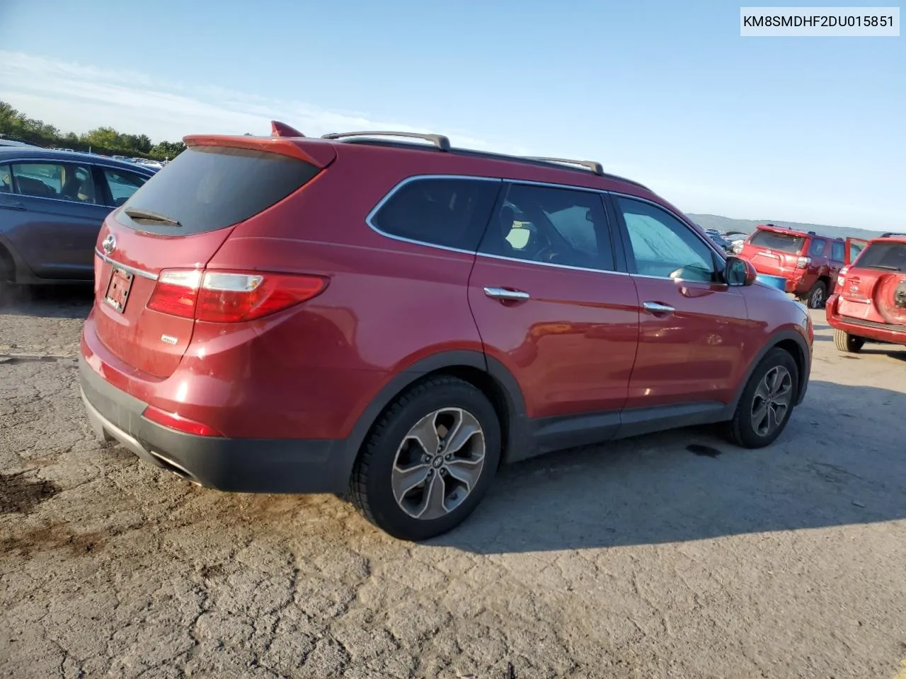 2013 Hyundai Santa Fe Gls VIN: KM8SMDHF2DU015851 Lot: 70186554