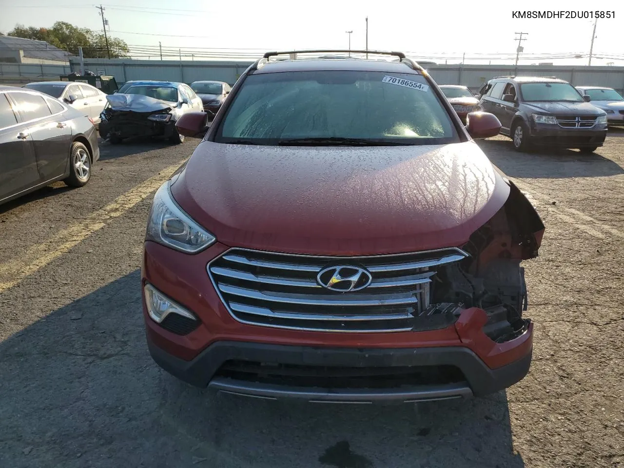 KM8SMDHF2DU015851 2013 Hyundai Santa Fe Gls