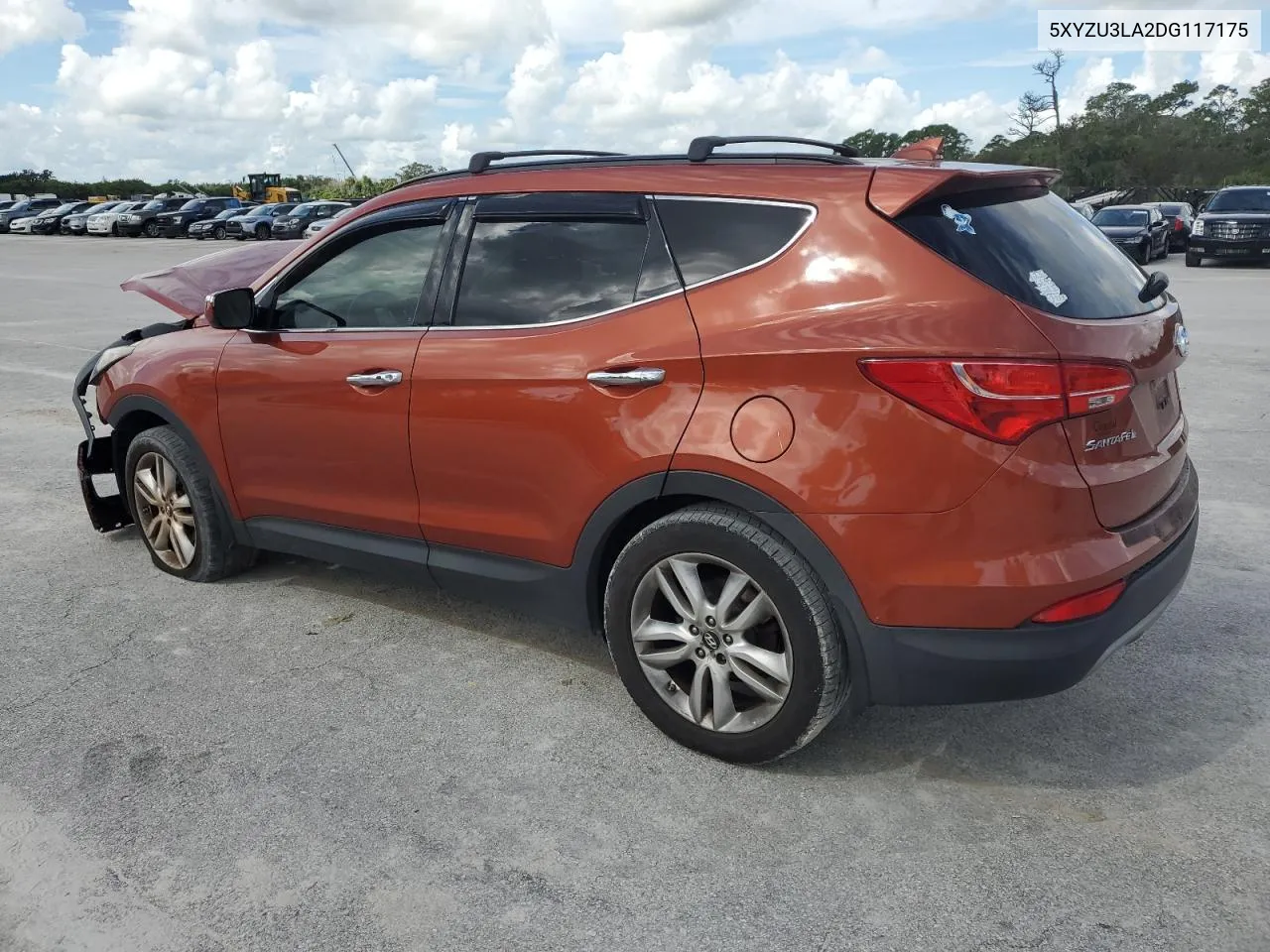 2013 Hyundai Santa Fe Sport VIN: 5XYZU3LA2DG117175 Lot: 70306474