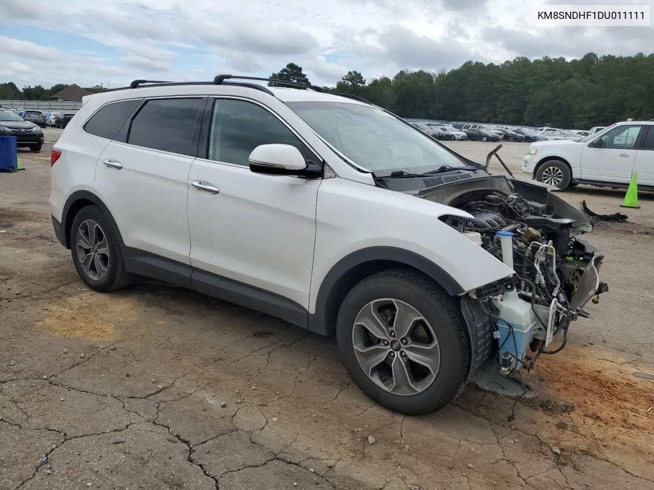 2013 Hyundai Santa Fe Gls VIN: KM8SNDHF1DU011111 Lot: 70997254