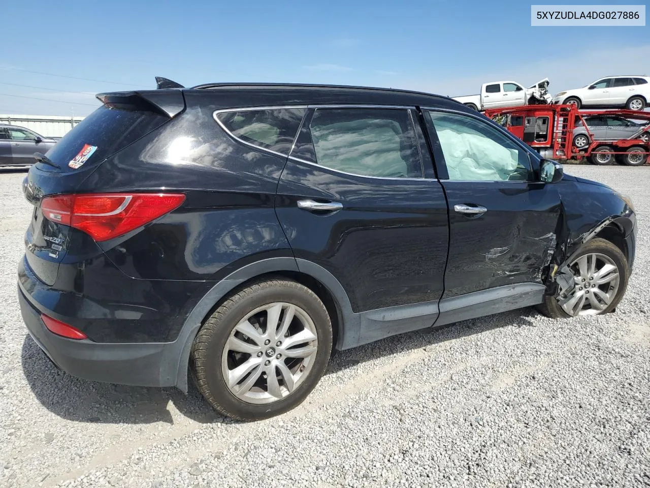 2013 Hyundai Santa Fe Sport VIN: 5XYZUDLA4DG027886 Lot: 71008934