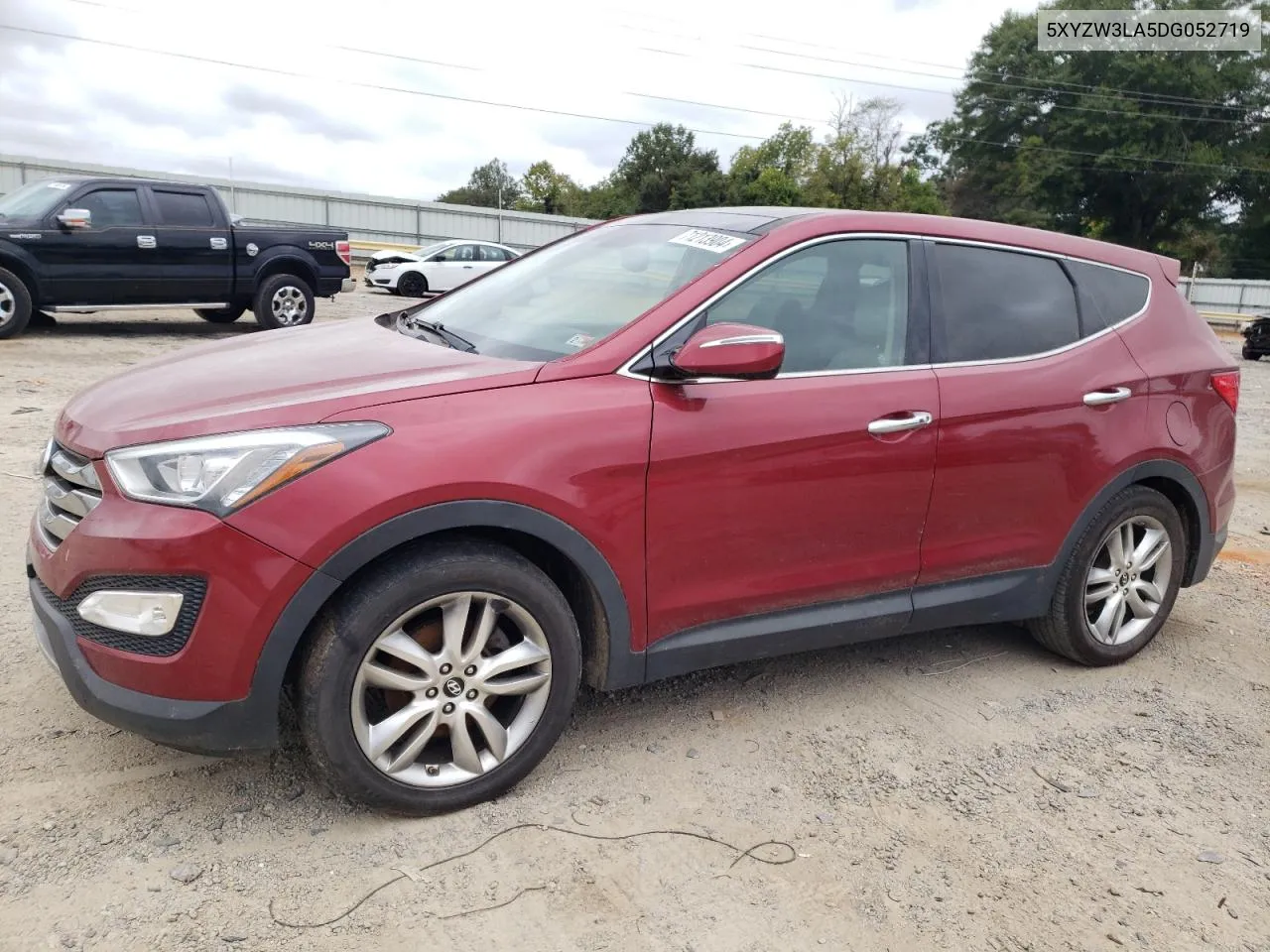 2013 Hyundai Santa Fe Sport VIN: 5XYZW3LA5DG052719 Lot: 71213904