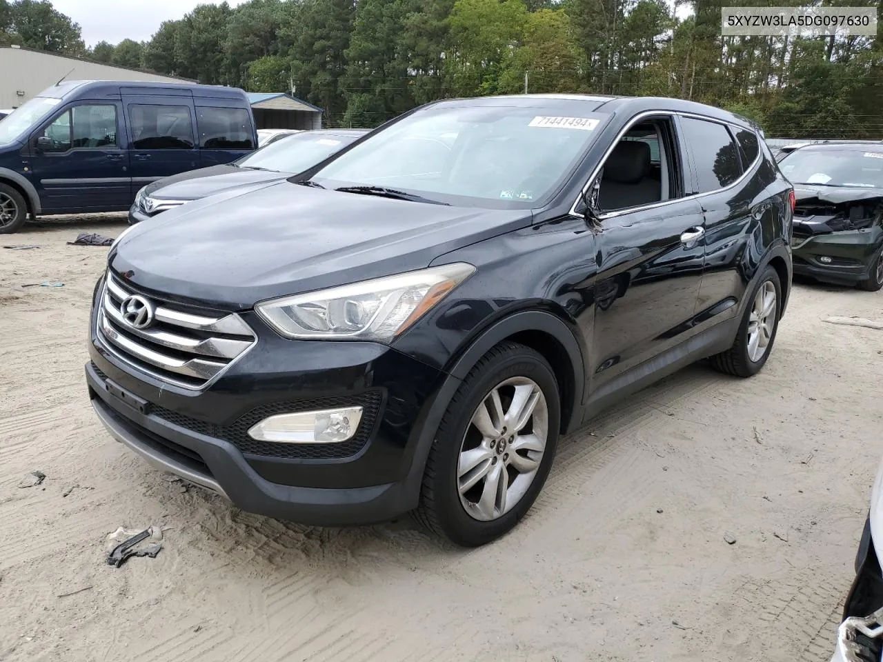 2013 Hyundai Santa Fe Sport VIN: 5XYZW3LA5DG097630 Lot: 71441494