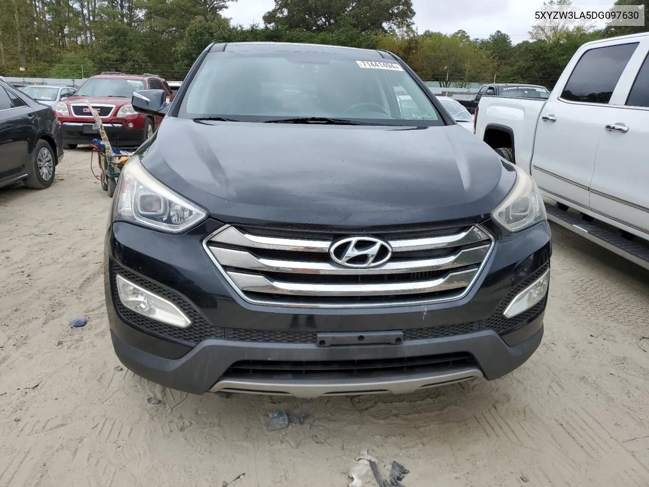 2013 Hyundai Santa Fe Sport VIN: 5XYZW3LA5DG097630 Lot: 71441494