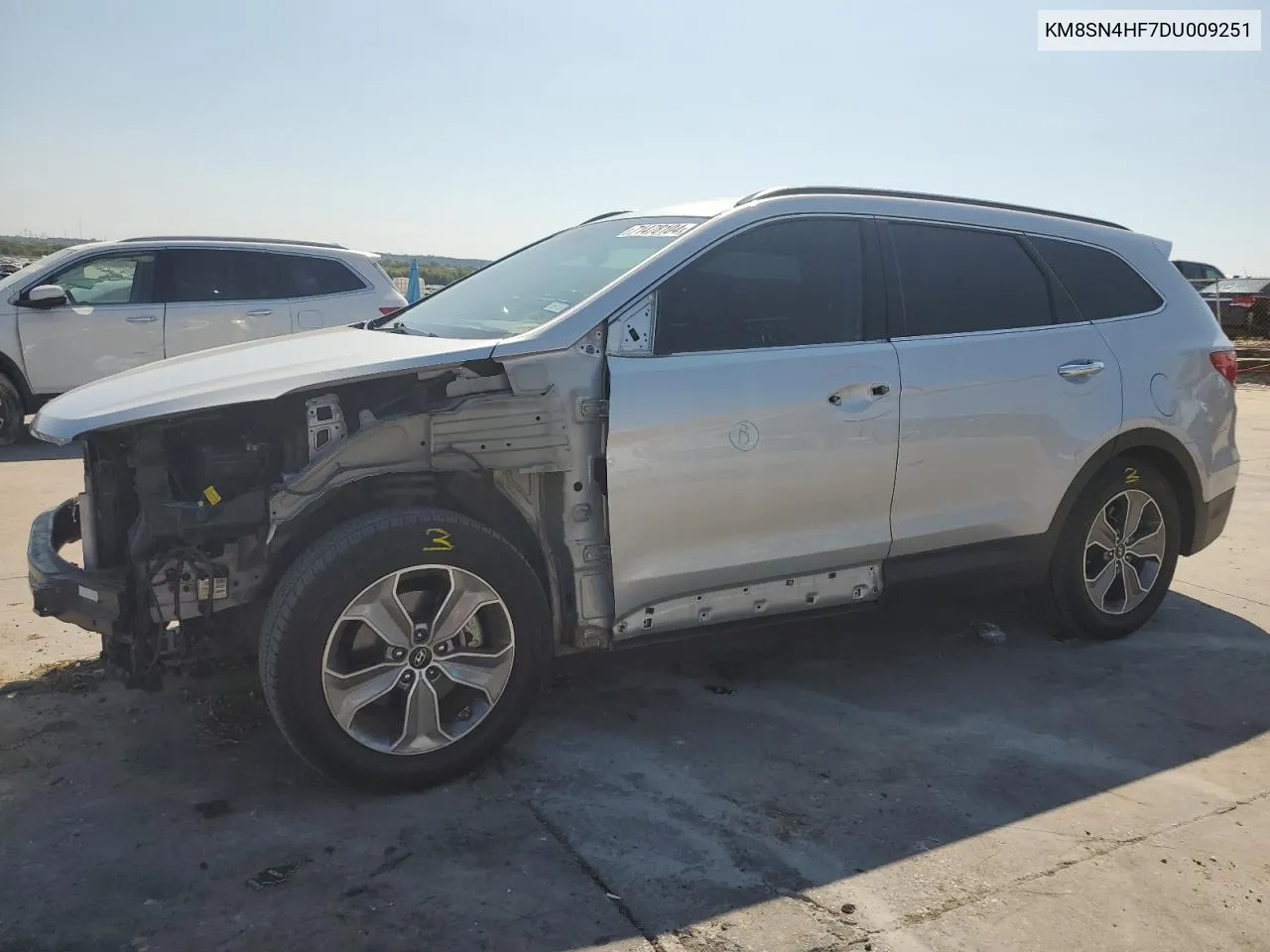 2013 Hyundai Santa Fe Gls VIN: KM8SN4HF7DU009251 Lot: 71478104