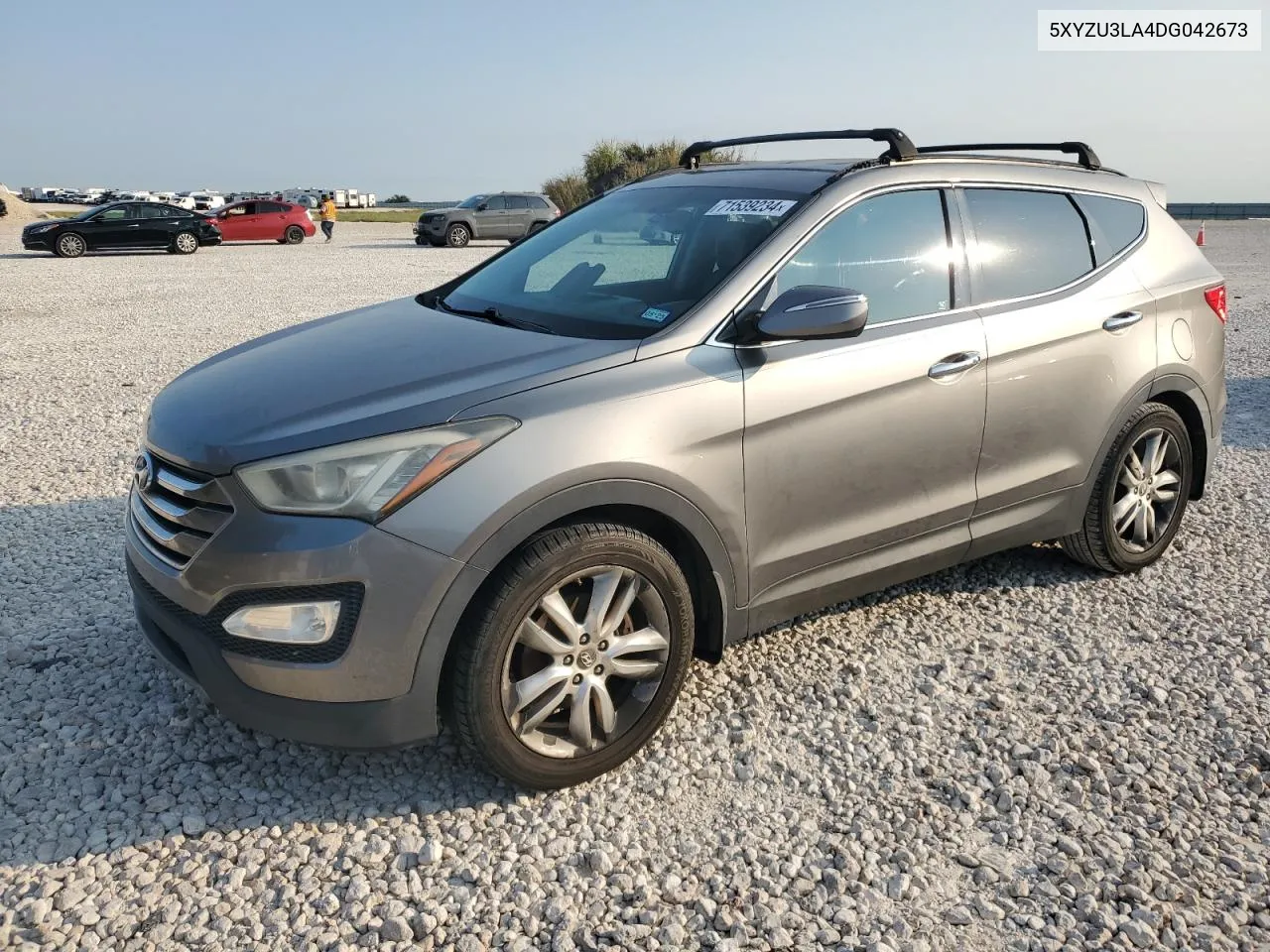 2013 Hyundai Santa Fe Sport VIN: 5XYZU3LA4DG042673 Lot: 71539234