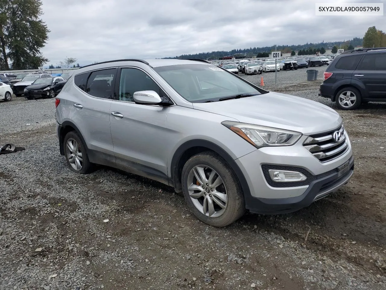 5XYZUDLA9DG057949 2013 Hyundai Santa Fe Sport