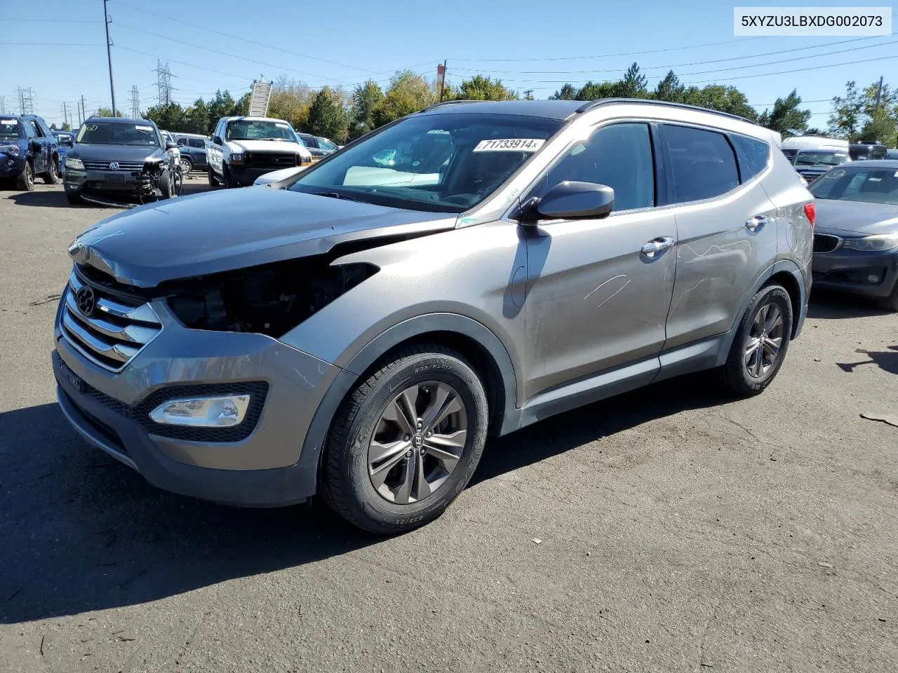 5XYZU3LBXDG002073 2013 Hyundai Santa Fe Sport