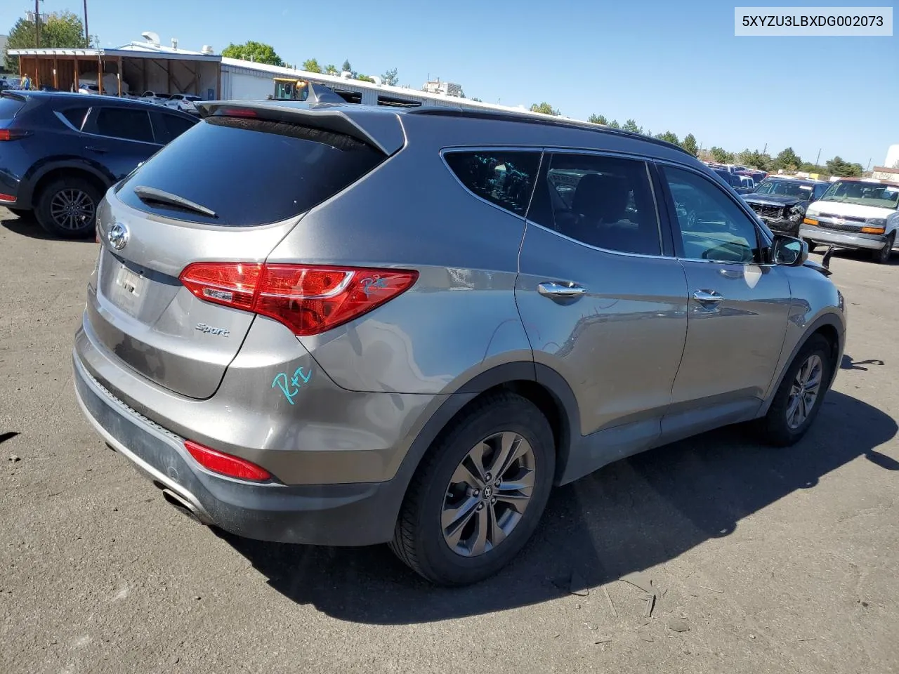 2013 Hyundai Santa Fe Sport VIN: 5XYZU3LBXDG002073 Lot: 71733914