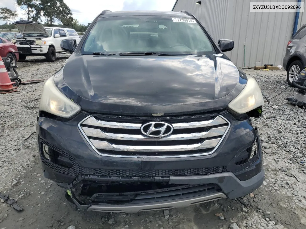 2013 Hyundai Santa Fe Sport VIN: 5XYZU3LBXDG092096 Lot: 71736074