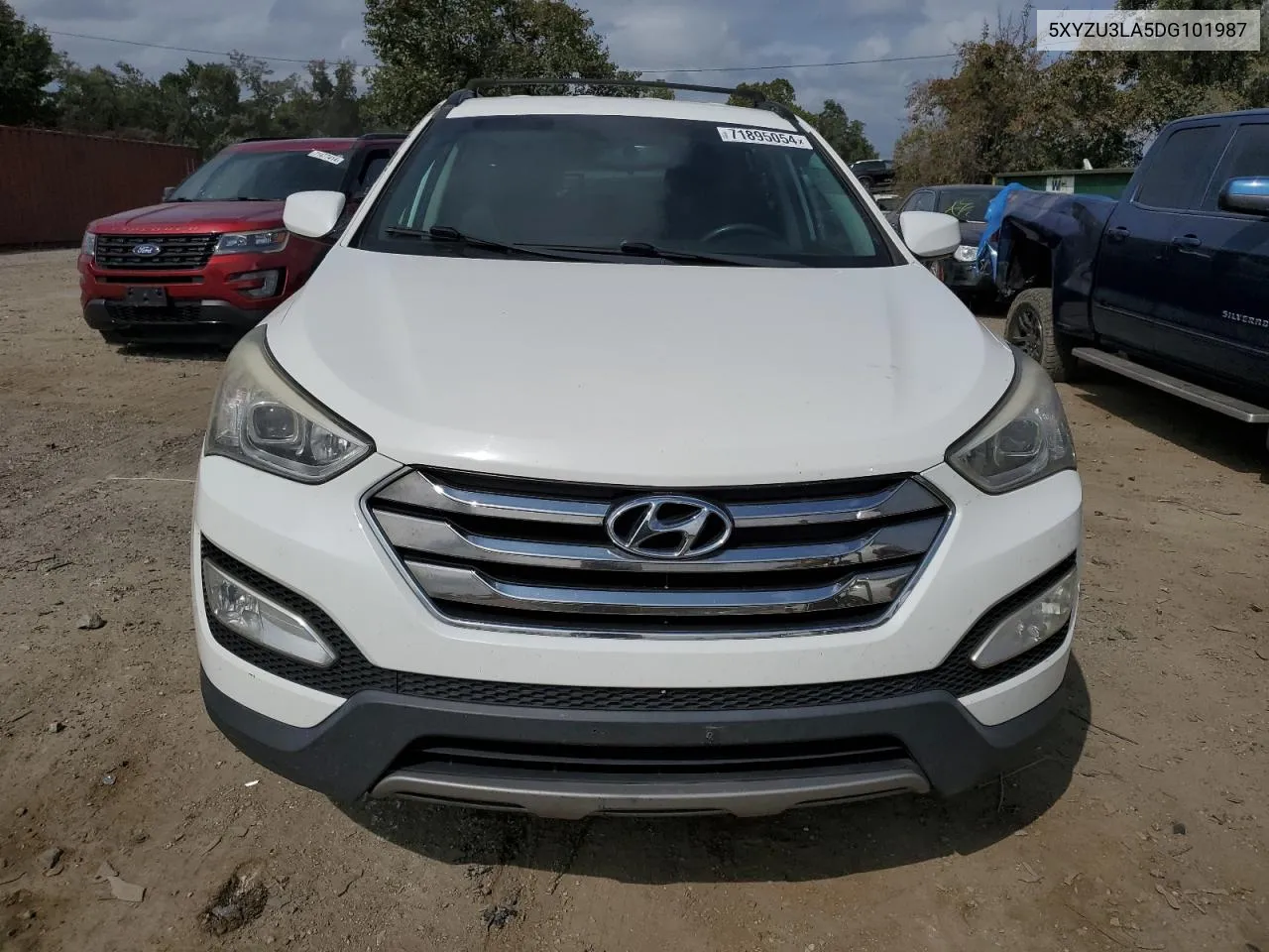 2013 Hyundai Santa Fe Sport VIN: 5XYZU3LA5DG101987 Lot: 71895054