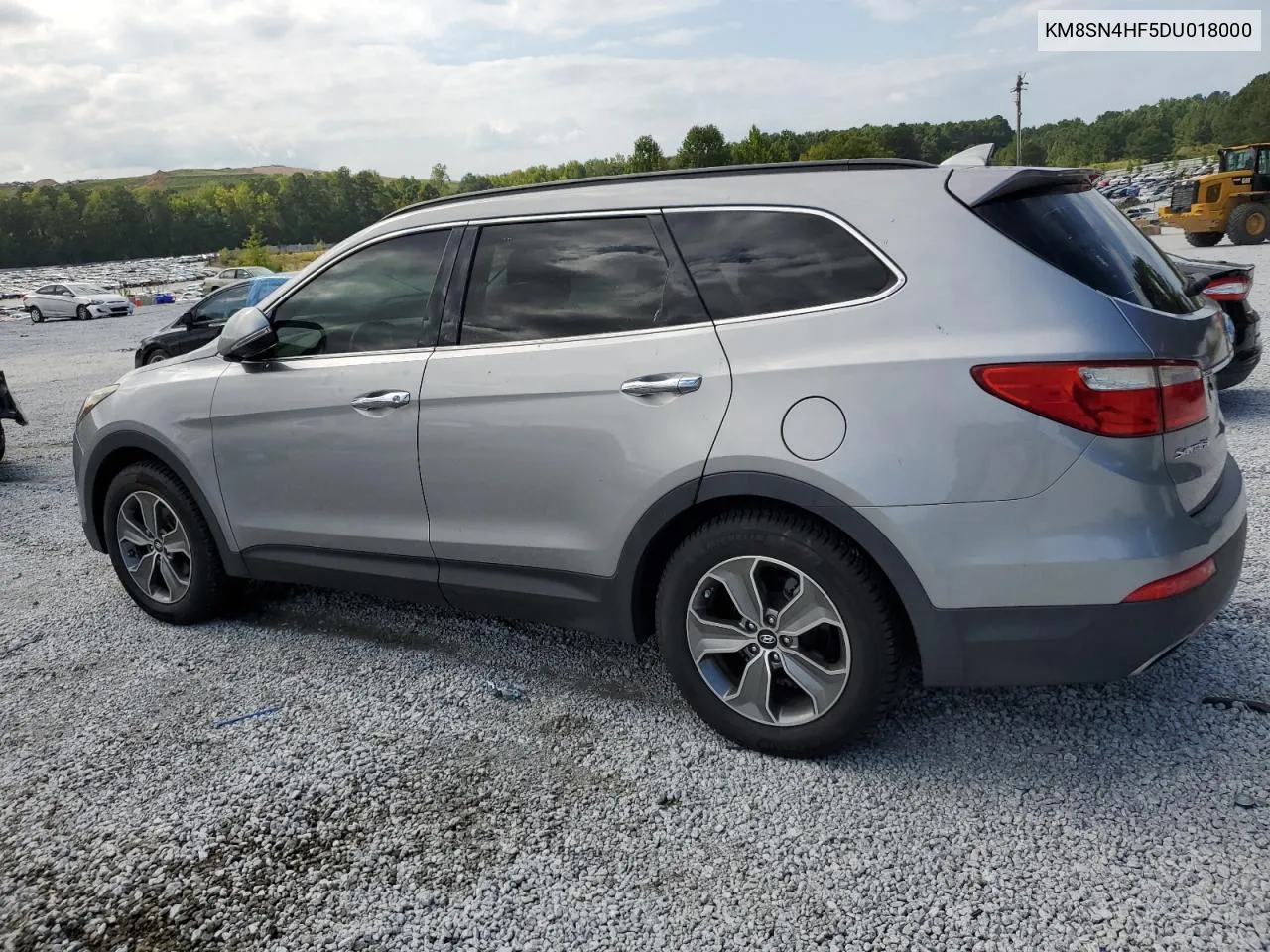 2013 Hyundai Santa Fe Gls VIN: KM8SN4HF5DU018000 Lot: 71895074