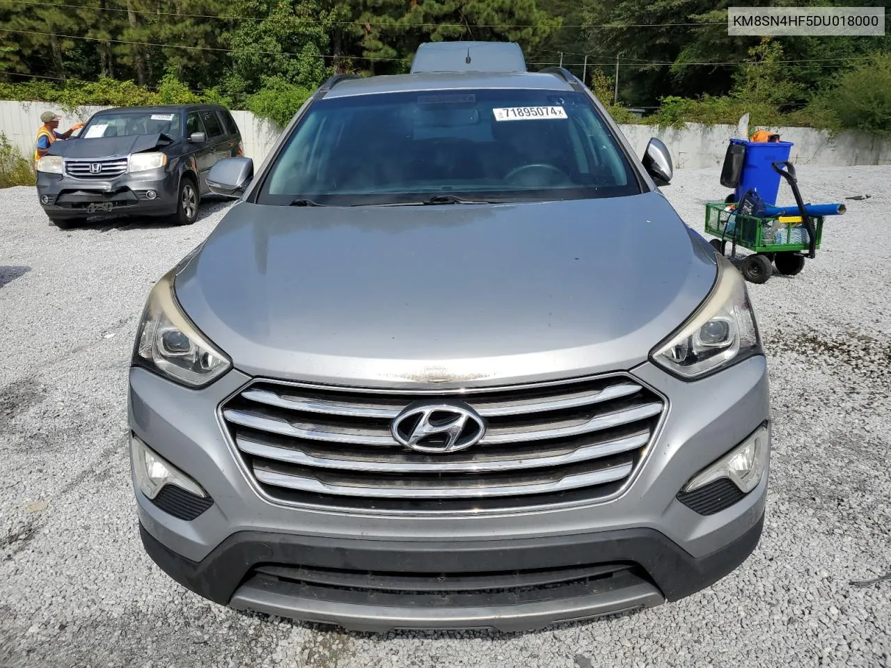 2013 Hyundai Santa Fe Gls VIN: KM8SN4HF5DU018000 Lot: 71895074