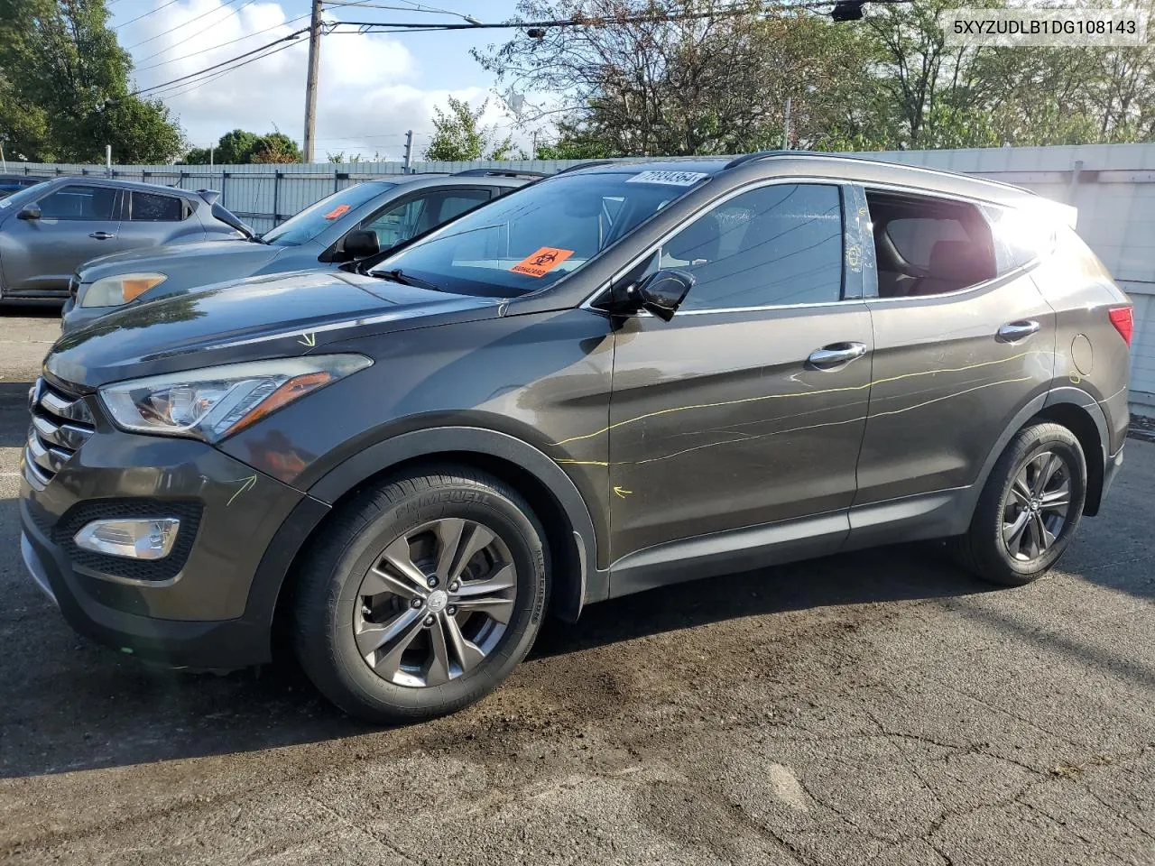 2013 Hyundai Santa Fe Sport VIN: 5XYZUDLB1DG108143 Lot: 72334364