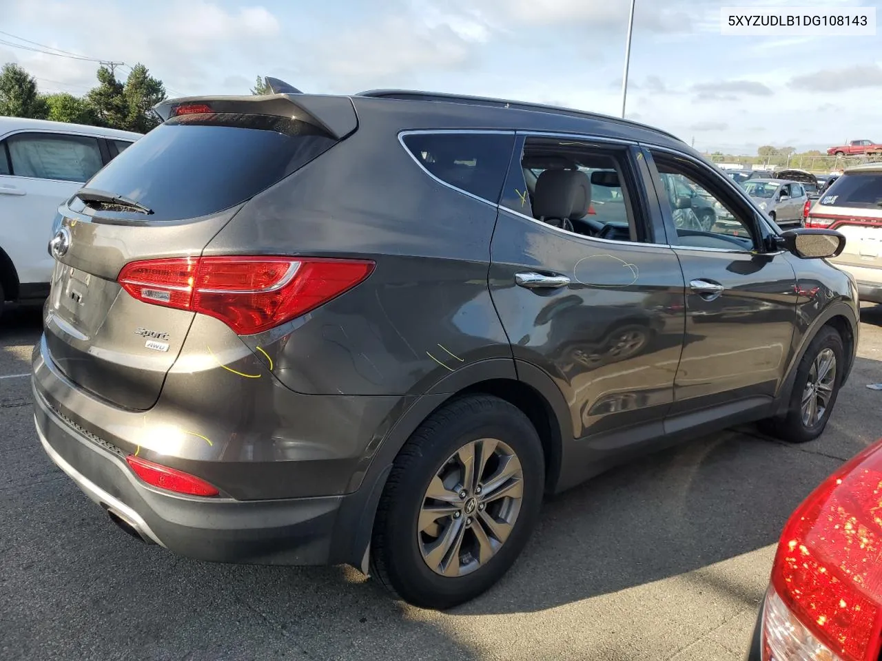 2013 Hyundai Santa Fe Sport VIN: 5XYZUDLB1DG108143 Lot: 72334364