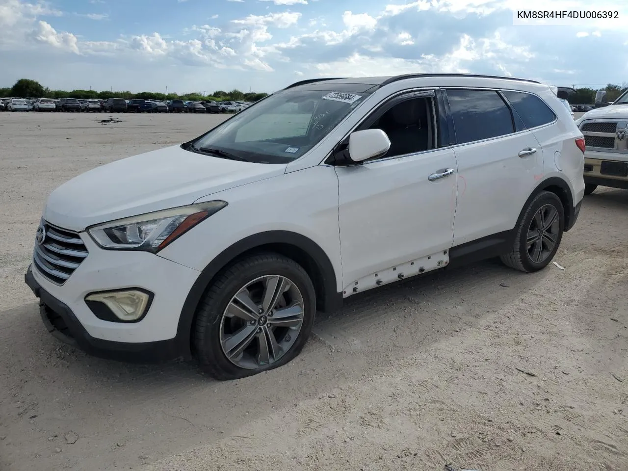 2013 Hyundai Santa Fe Limited VIN: KM8SR4HF4DU006392 Lot: 72359084