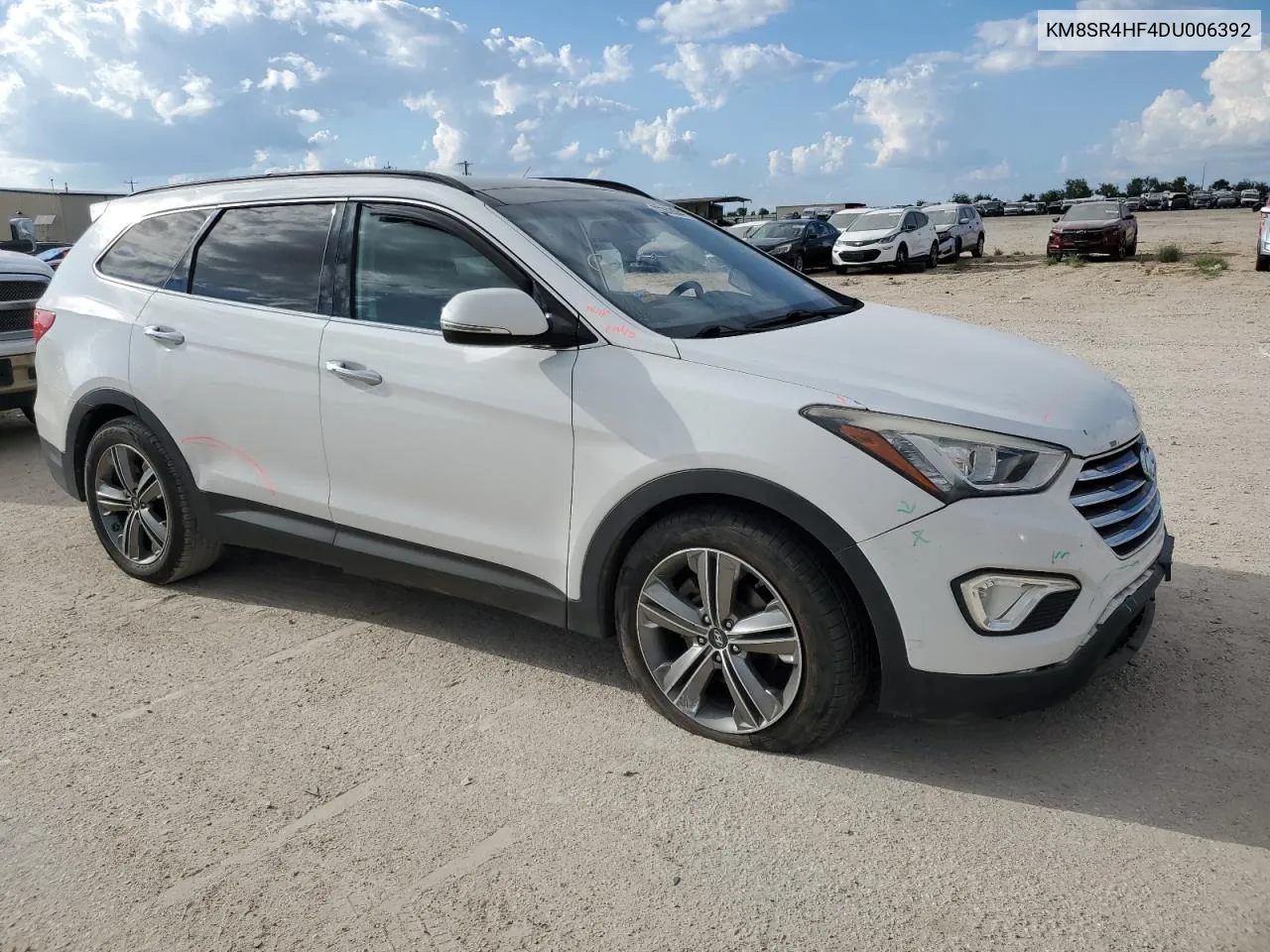 2013 Hyundai Santa Fe Limited VIN: KM8SR4HF4DU006392 Lot: 72359084