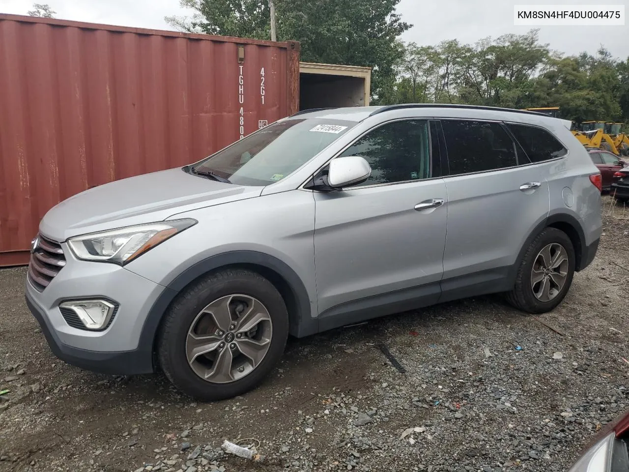 2013 Hyundai Santa Fe Gls VIN: KM8SN4HF4DU004475 Lot: 72415844