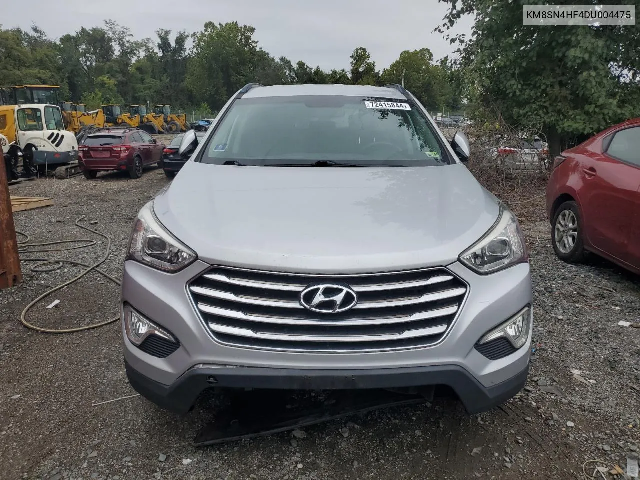 2013 Hyundai Santa Fe Gls VIN: KM8SN4HF4DU004475 Lot: 72415844