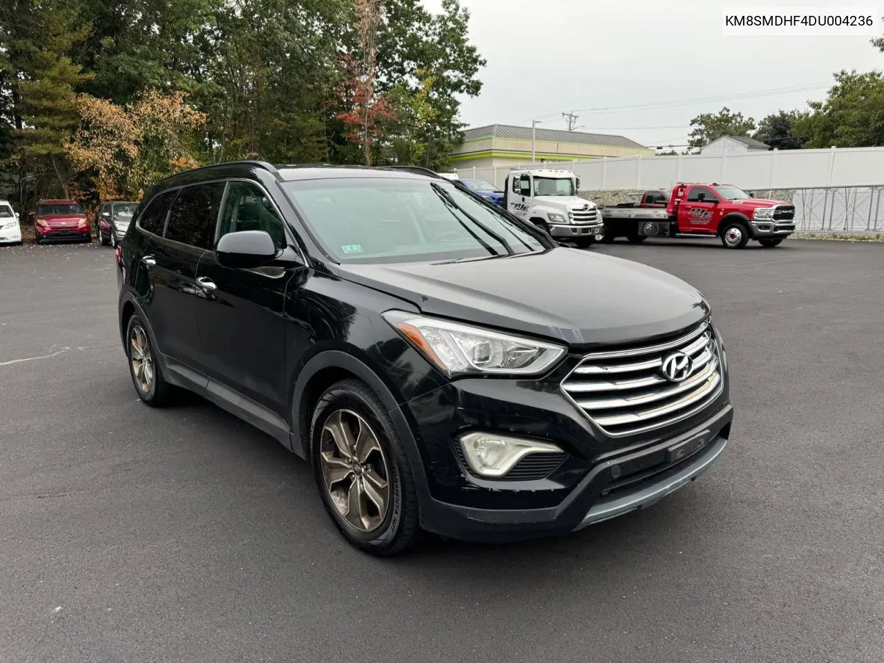 2013 Hyundai Santa Fe Gls VIN: KM8SMDHF4DU004236 Lot: 72477894