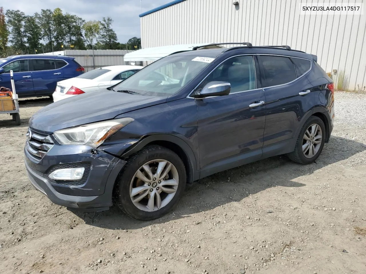 2013 Hyundai Santa Fe Sport VIN: 5XYZU3LA4DG117517 Lot: 72569244