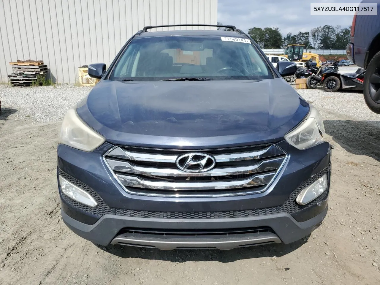 2013 Hyundai Santa Fe Sport VIN: 5XYZU3LA4DG117517 Lot: 72569244