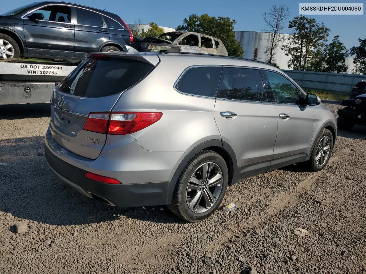 KM8SRDHF2DU004060 2013 Hyundai Santa Fe Limited