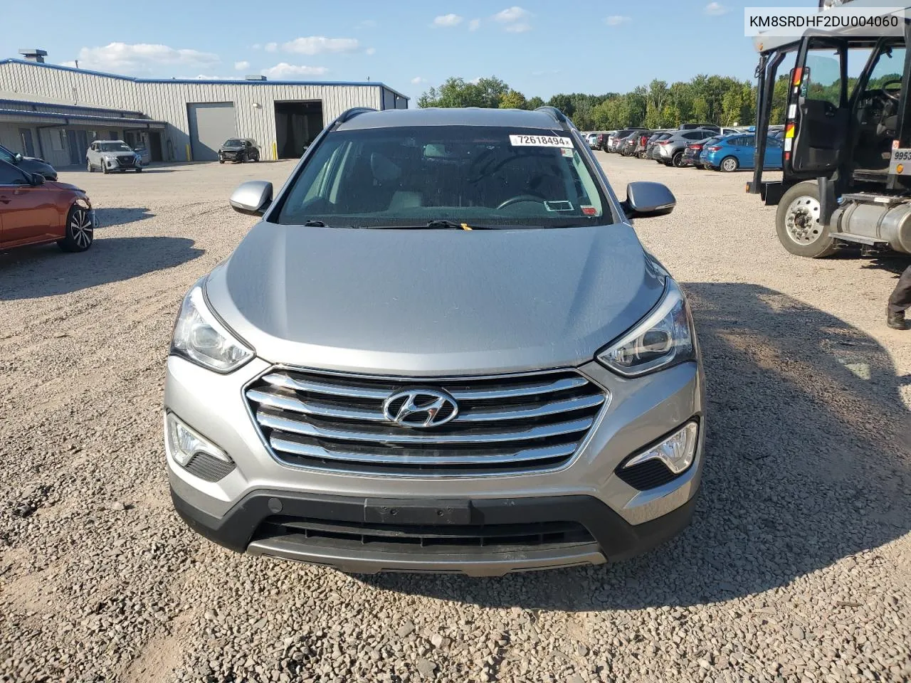 2013 Hyundai Santa Fe Limited VIN: KM8SRDHF2DU004060 Lot: 72618494