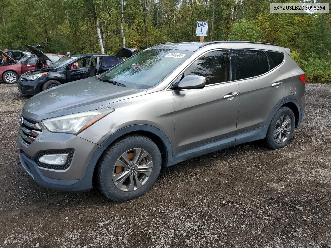 5XYZU3LB2DG098264 2013 Hyundai Santa Fe Sport