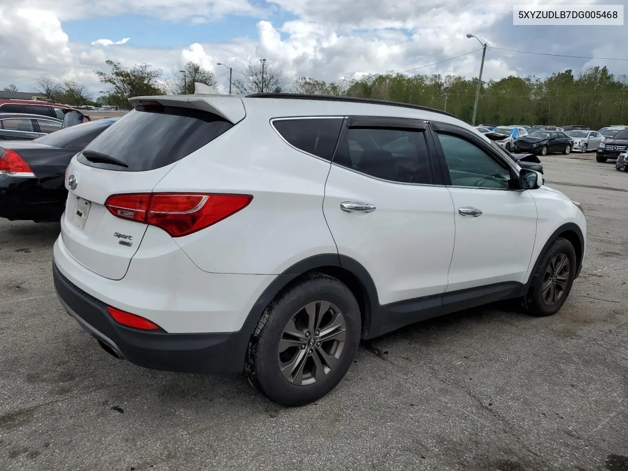 2013 Hyundai Santa Fe Sport VIN: 5XYZUDLB7DG005468 Lot: 72712864