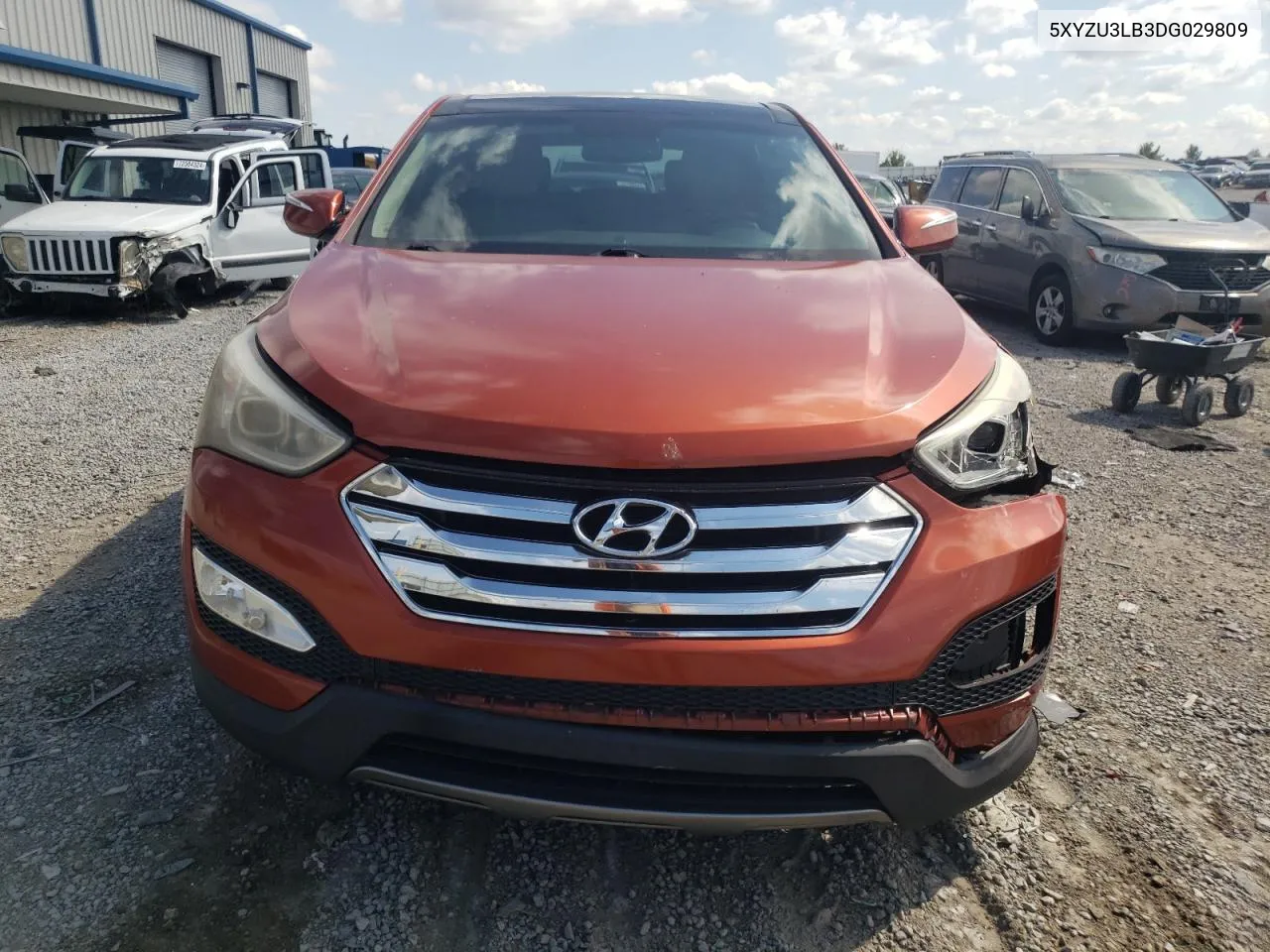 5XYZU3LB3DG029809 2013 Hyundai Santa Fe Sport