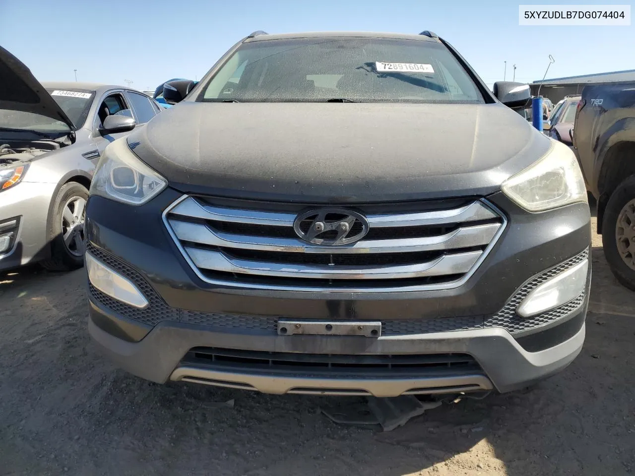 2013 Hyundai Santa Fe Sport VIN: 5XYZUDLB7DG074404 Lot: 72891604