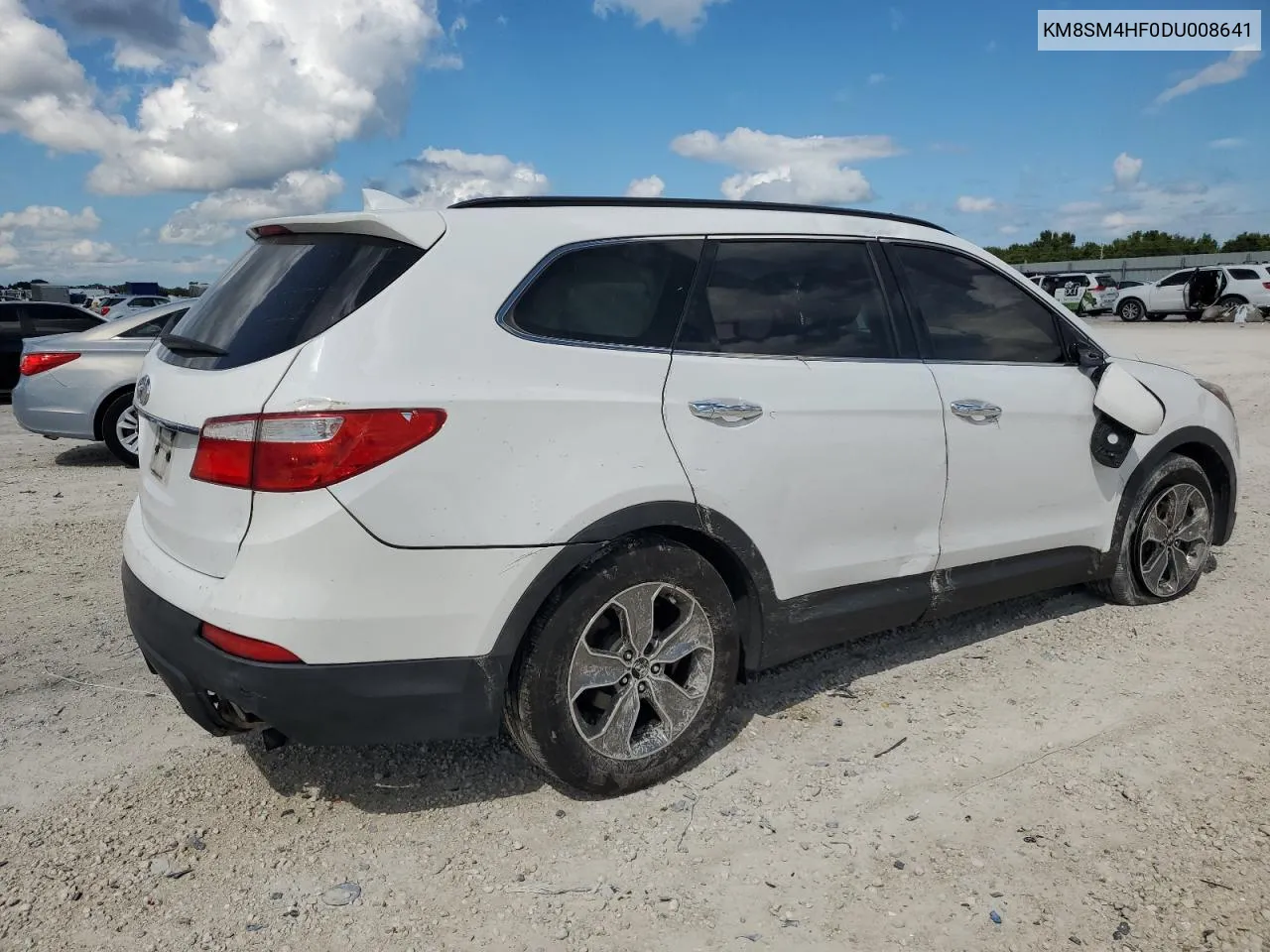 2013 Hyundai Santa Fe Gls VIN: KM8SM4HF0DU008641 Lot: 72892144