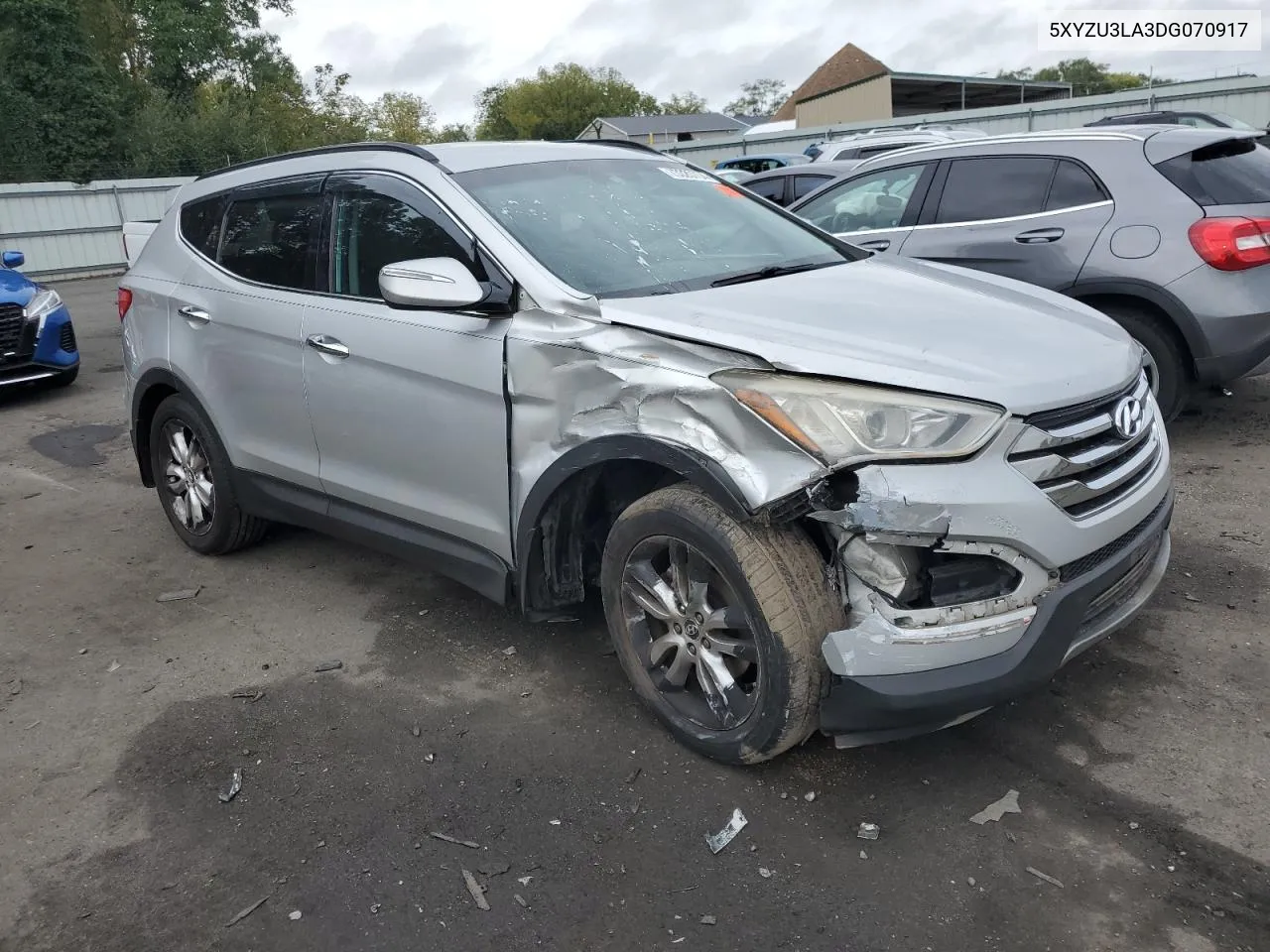 2013 Hyundai Santa Fe Sport VIN: 5XYZU3LA3DG070917 Lot: 73320704