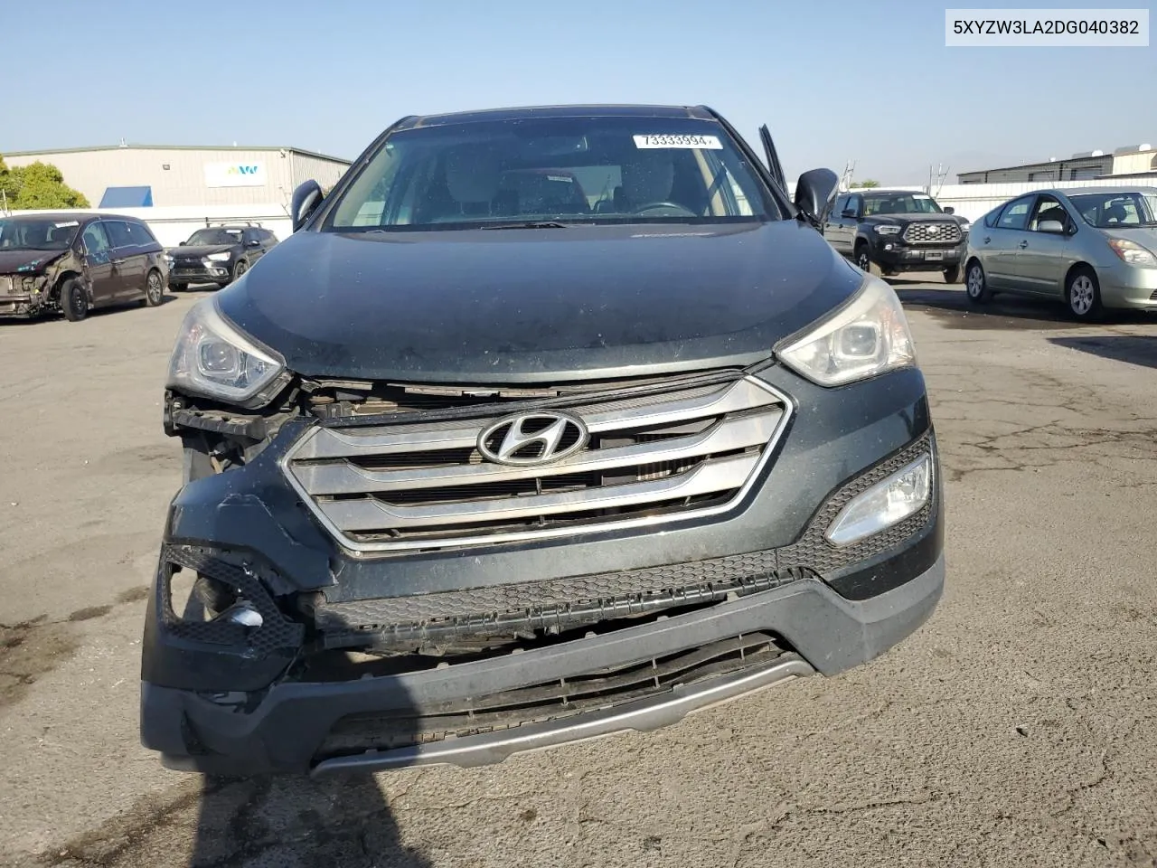 2013 Hyundai Santa Fe Sport VIN: 5XYZW3LA2DG040382 Lot: 73333994