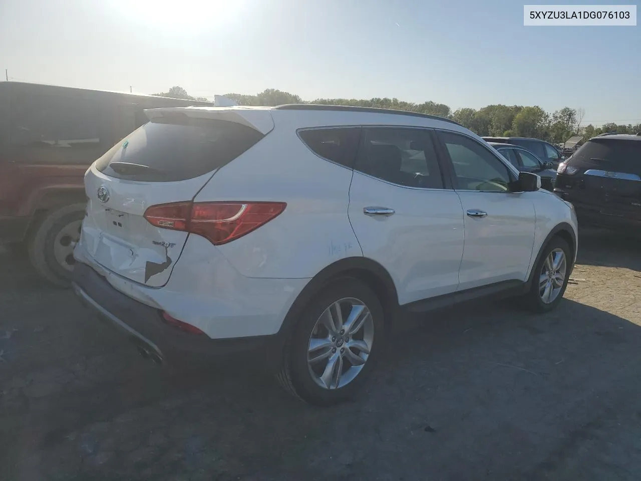 2013 Hyundai Santa Fe Sport VIN: 5XYZU3LA1DG076103 Lot: 73369304