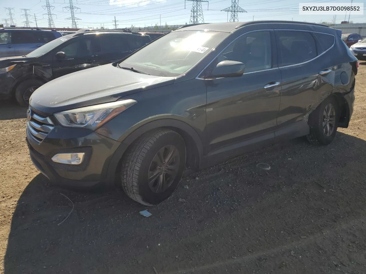 5XYZU3LB7DG098552 2013 Hyundai Santa Fe Sport