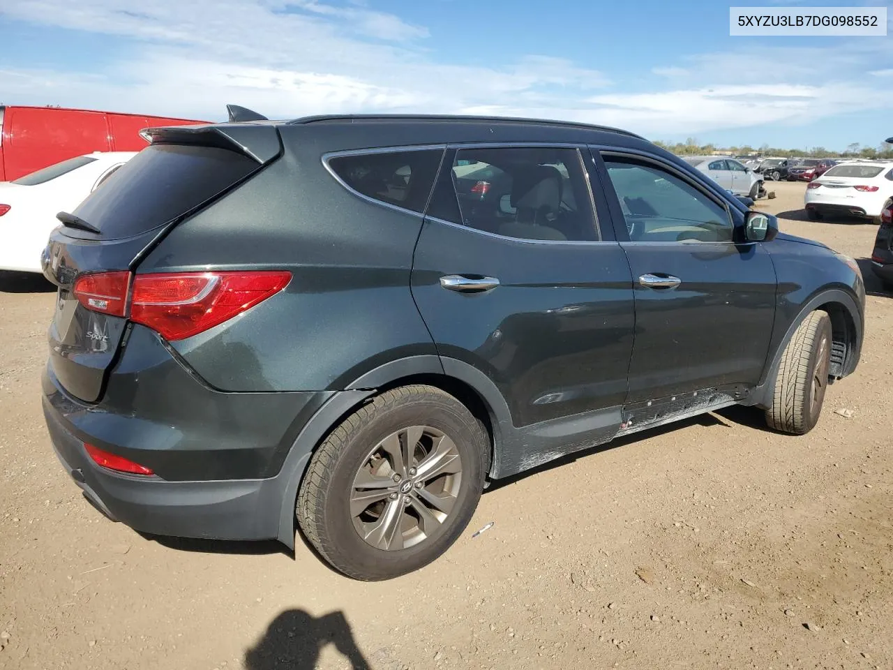 5XYZU3LB7DG098552 2013 Hyundai Santa Fe Sport