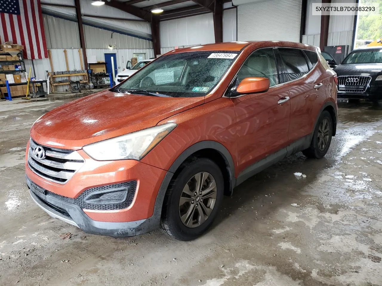 2013 Hyundai Santa Fe Sport VIN: 5XYZT3LB7DG083293 Lot: 73647984