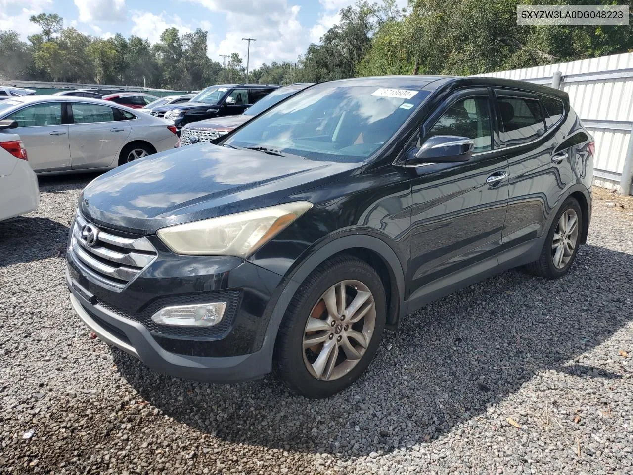 2013 Hyundai Santa Fe Sport VIN: 5XYZW3LA0DG048223 Lot: 73718604