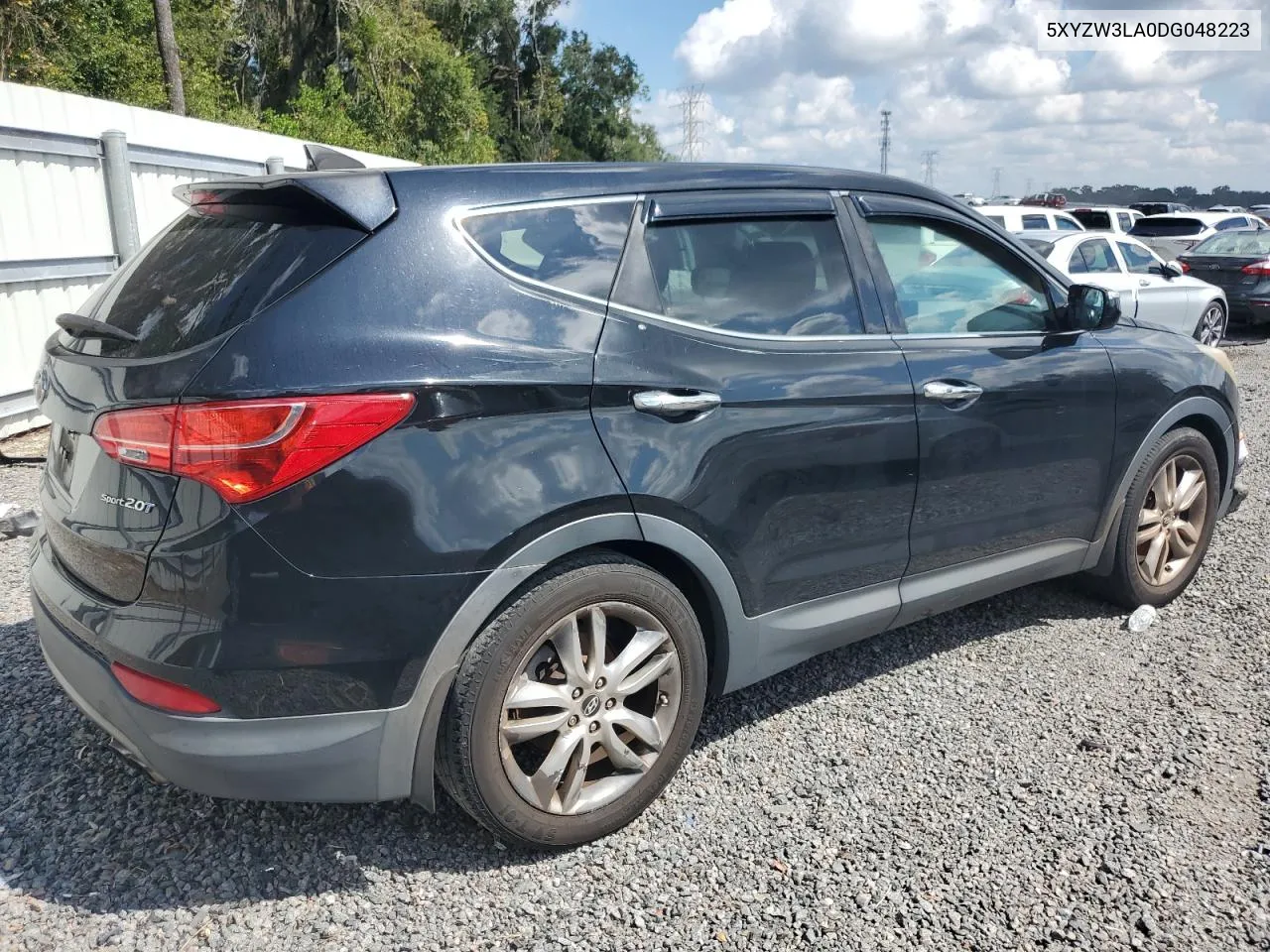 2013 Hyundai Santa Fe Sport VIN: 5XYZW3LA0DG048223 Lot: 73718604